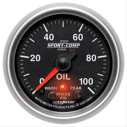AutoMeter AutoMeter Sport-Comp II Analog Gauges 7653 Autofit