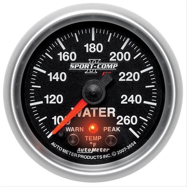 AutoMeter AutoMeter Sport-Comp II Analog Gauges 7655 Autofit