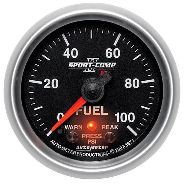 AutoMeter AutoMeter Sport-Comp II Analog Gauges 7663 Autofit