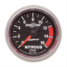 AutoMeter AutoMeter Sport-Comp II Analog Gauges 7674 Autofit