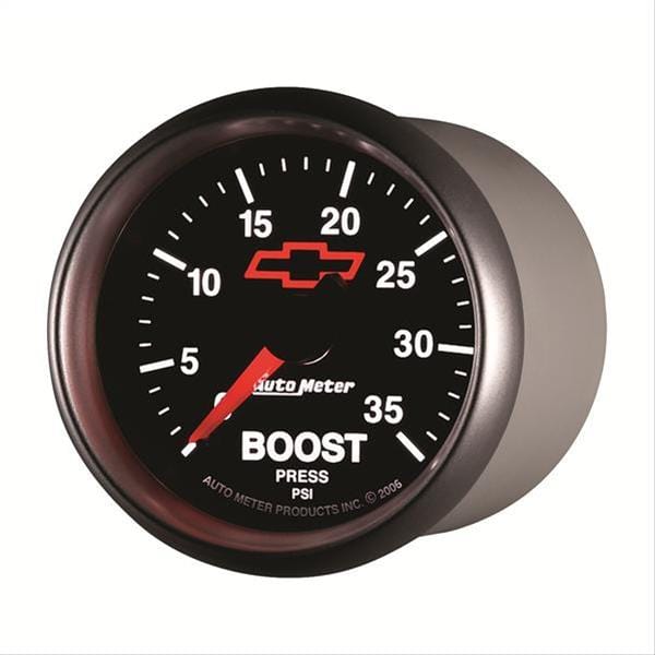 AutoMeter AutoMeter Sport-Comp II Chevy Red Bowtie Analog Gauges 3604-00406 Autofit