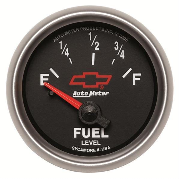 AutoMeter AutoMeter Sport-Comp II Chevy Red Bowtie Analog Gauges 3613-00406 Autofit