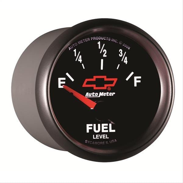 AutoMeter AutoMeter Sport-Comp II Chevy Red Bowtie Analog Gauges 3613-00406 Autofit