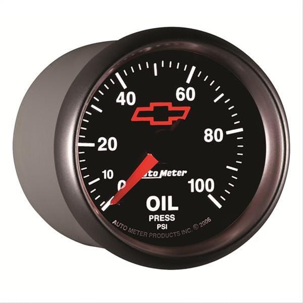 AutoMeter AutoMeter Sport-Comp II Chevy Red Bowtie Analog Gauges 3621-00406 Autofit