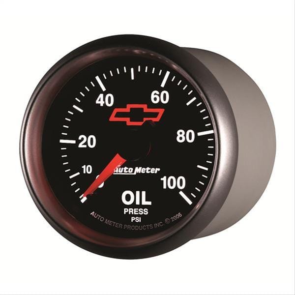 AutoMeter AutoMeter Sport-Comp II Chevy Red Bowtie Analog Gauges 3621-00406 Autofit