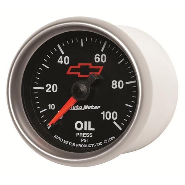 AutoMeter AutoMeter Sport-Comp II Chevy Red Bowtie Analog Gauges 3621-00406 Autofit