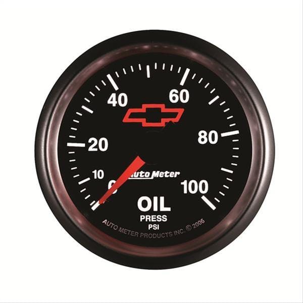 AutoMeter AutoMeter Sport-Comp II Chevy Red Bowtie Analog Gauges 3621-00406 Autofit