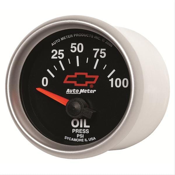 AutoMeter AutoMeter Sport-Comp II Chevy Red Bowtie Analog Gauges 3627-00406 Autofit