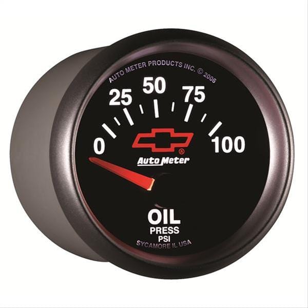 AutoMeter AutoMeter Sport-Comp II Chevy Red Bowtie Analog Gauges 3627-00406 Autofit