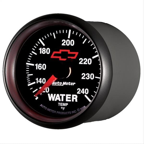 AutoMeter AutoMeter Sport-Comp II Chevy Red Bowtie Analog Gauges 3632-00406 Autofit
