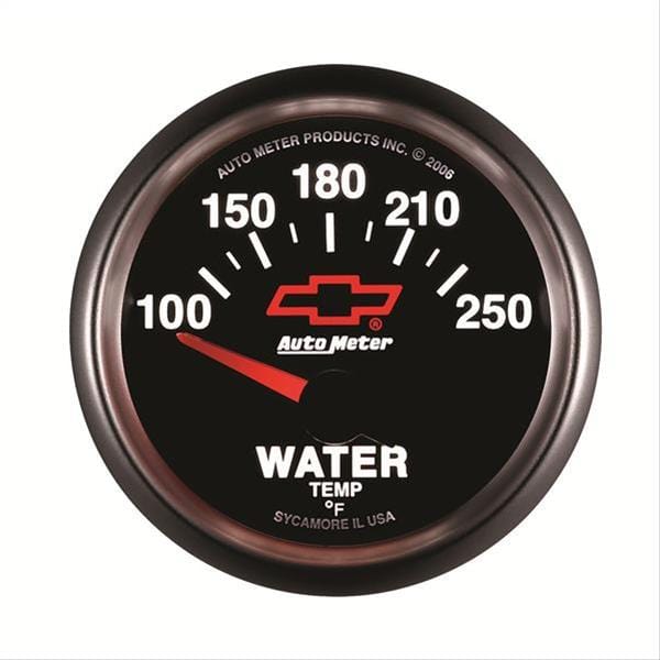 AutoMeter AutoMeter Sport-Comp II Chevy Red Bowtie Analog Gauges 3637-00406 Autofit