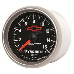 AutoMeter AutoMeter Sport-Comp II Chevy Red Bowtie Analog Gauges 3644-00406 Autofit