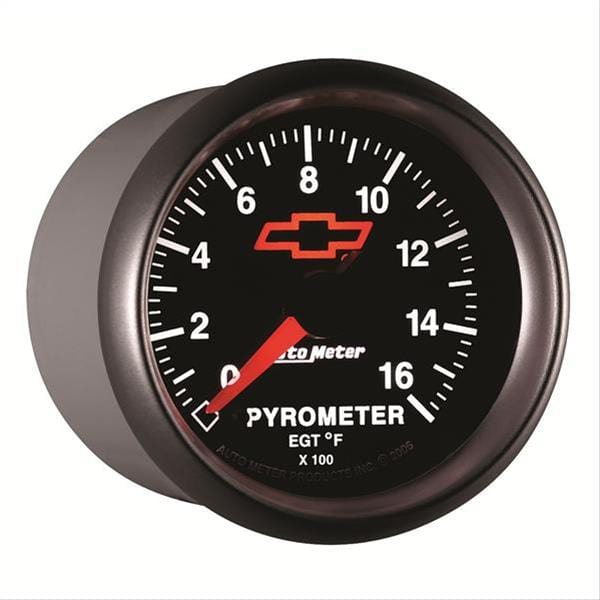 AutoMeter AutoMeter Sport-Comp II Chevy Red Bowtie Analog Gauges 3644-00406 Autofit