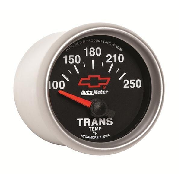 AutoMeter AutoMeter Sport-Comp II Chevy Red Bowtie Analog Gauges 3649-00406 Autofit