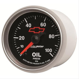 AutoMeter AutoMeter Sport-Comp II Chevy Red Bowtie Analog Gauges 3653-00406 Autofit