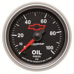 AutoMeter AutoMeter Sport-Comp II Chevy Red Bowtie Analog Gauges 3653-00406 Autofit