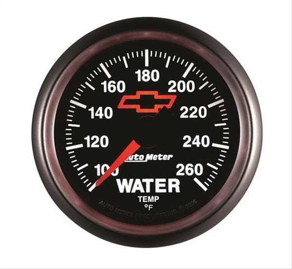 AutoMeter AutoMeter Sport-Comp II Chevy Red Bowtie Analog Gauges 3655-00406 Autofit