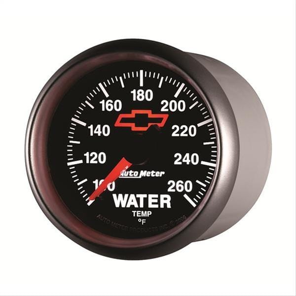 AutoMeter AutoMeter Sport-Comp II Chevy Red Bowtie Analog Gauges 3655-00406 Autofit