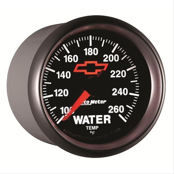AutoMeter AutoMeter Sport-Comp II Chevy Red Bowtie Analog Gauges 3655-00406 Autofit