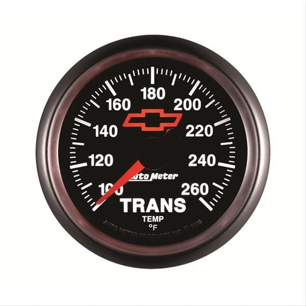 AutoMeter AutoMeter Sport-Comp II Chevy Red Bowtie Analog Gauges 3657-00406 Autofit