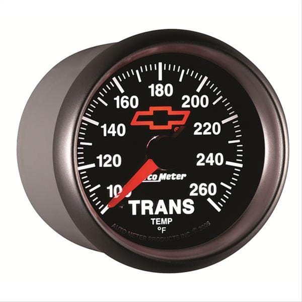 AutoMeter AutoMeter Sport-Comp II Chevy Red Bowtie Analog Gauges 3657-00406 Autofit