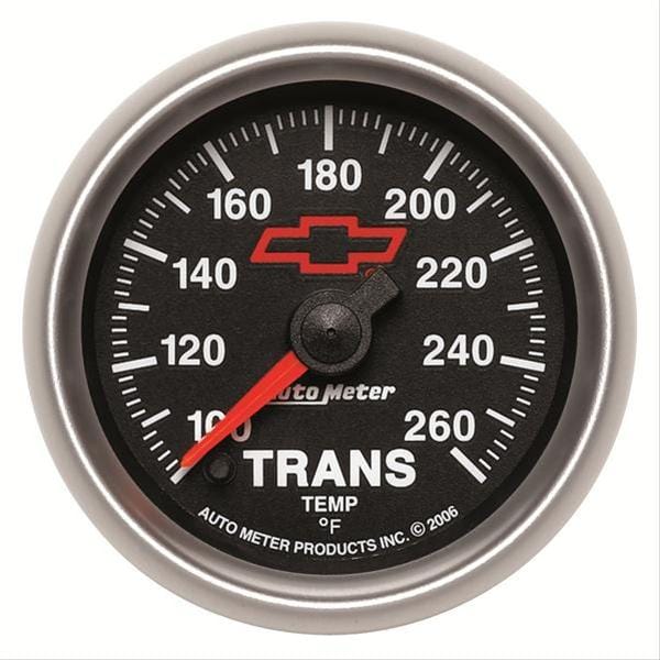 AutoMeter AutoMeter Sport-Comp II Chevy Red Bowtie Analog Gauges 3657-00406 Autofit