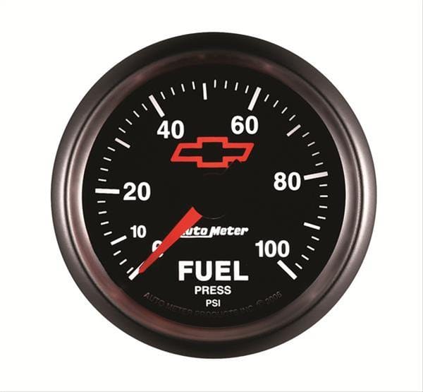 AutoMeter AutoMeter Sport-Comp II Chevy Red Bowtie Analog Gauges 3663-00406 Autofit