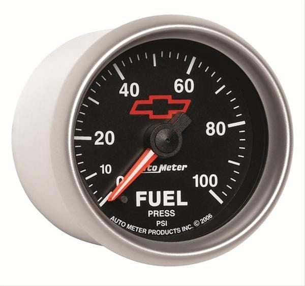 AutoMeter AutoMeter Sport-Comp II Chevy Red Bowtie Analog Gauges 3663-00406 Autofit