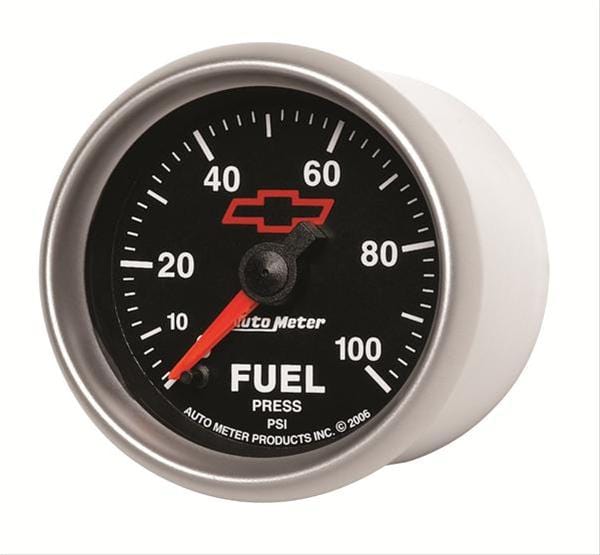 AutoMeter AutoMeter Sport-Comp II Chevy Red Bowtie Analog Gauges 3663-00406 Autofit