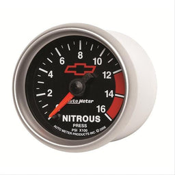 AutoMeter AutoMeter Sport-Comp II Chevy Red Bowtie Analog Gauges 3674-00406 Autofit