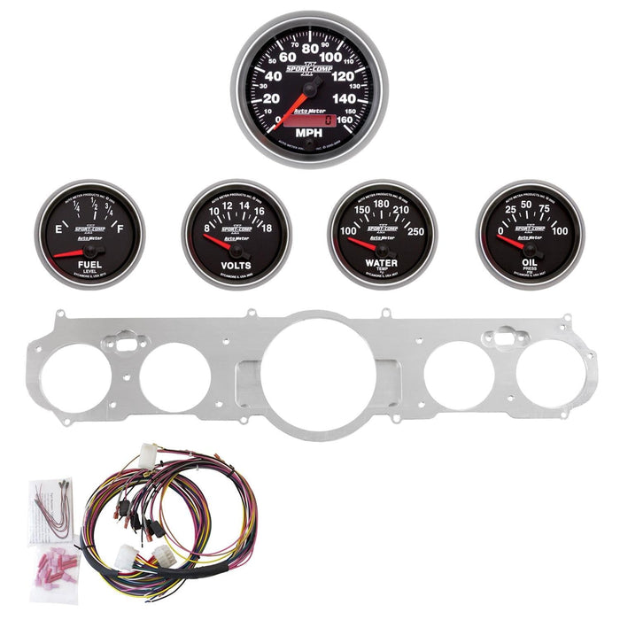 AutoMeter AutoMeter Sport-Comp II Instrument Clusters 7035-12 Autofit