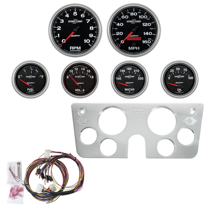 AutoMeter AutoMeter Sport-Comp II Instrument Clusters 7045-12 Autofit