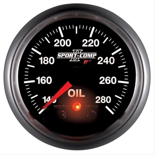 AutoMeter AutoMeter Sport-Comp II Pro-Control Analog Gauges 3640 Autofit