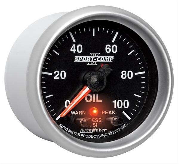 AutoMeter AutoMeter Sport-Comp II Pro-Control Analog Gauges 3652 Autofit