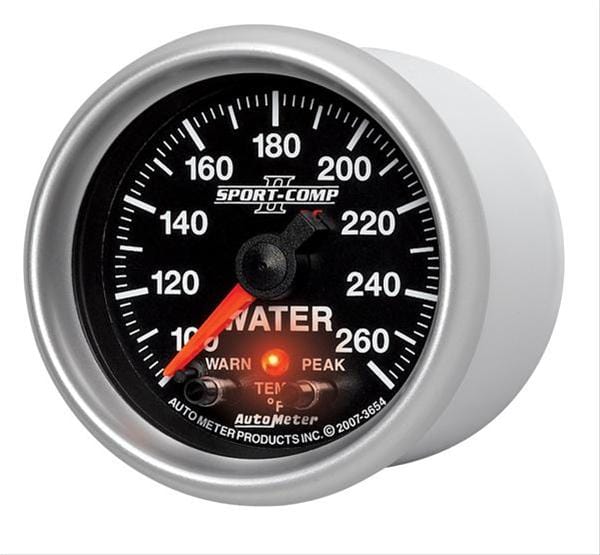AutoMeter AutoMeter Sport-Comp II Pro-Control Analog Gauges 3654 Autofit