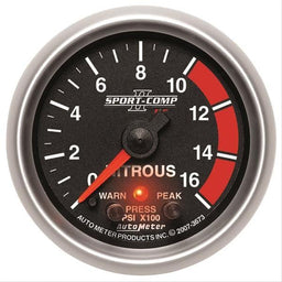 AutoMeter AutoMeter Sport-Comp II Pro-Control Analog Gauges 3673 Autofit
