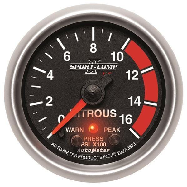AutoMeter AutoMeter Sport-Comp II Pro-Control Analog Gauges 3673 Autofit