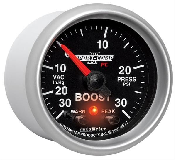 AutoMeter AutoMeter Sport-Comp II Pro-Control Analog Gauges 3677 Autofit