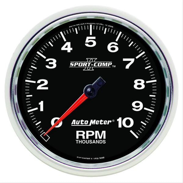 AutoMeter AutoMeter Sport-Comp II Tachometers 3698 Autofit