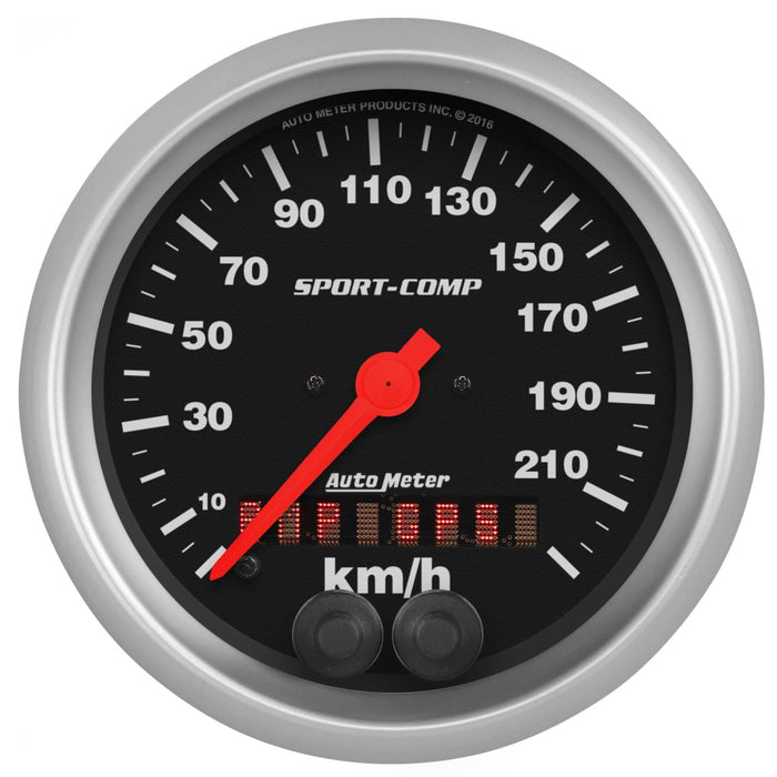 AutoMeter AutoMeter Sport-Comp Series GPS Enabled Speedometers 3982-M Autofit