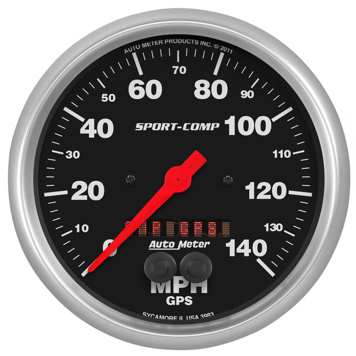 AutoMeter AutoMeter Sport-Comp Series GPS Enabled Speedometers 3983 Autofit
