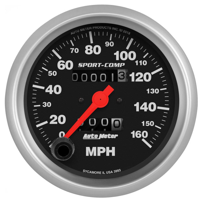 AutoMeter AutoMeter Sport-Comp Series Speedometers 3993 Autofit