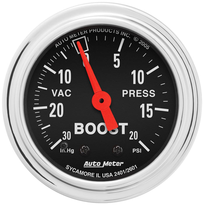AutoMeter AutoMeter Traditional Chrome Analog Gauges 2401 Autofit