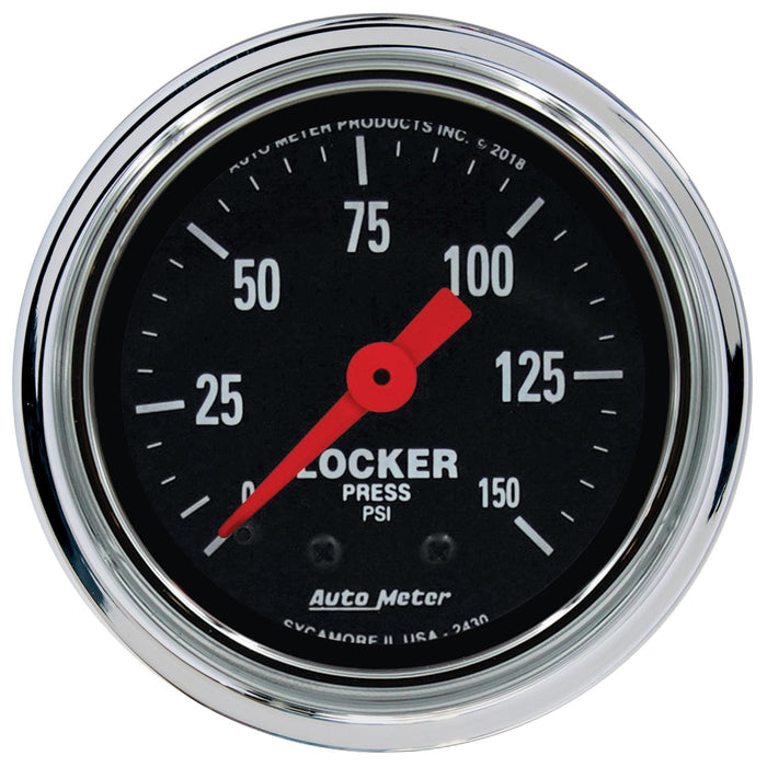 AutoMeter AutoMeter Traditional Chrome Analog Gauges 2430 Autofit