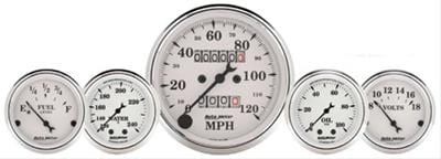 AutoMeter AutoMeter Traditional Street Rod Gauge Kits 1611 Autofit