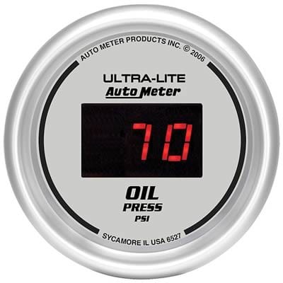 AutoMeter AutoMeter Ultra-Lite Digital Series Gauges 6527 Autofit
