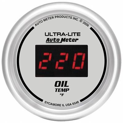AutoMeter AutoMeter Ultra-Lite Digital Series Gauges 6548 Autofit