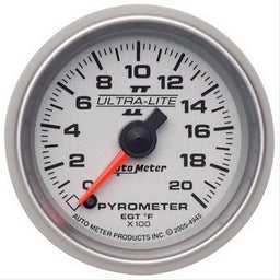AutoMeter AutoMeter Ultra-Lite II Analog Gauges 4945 Autofit