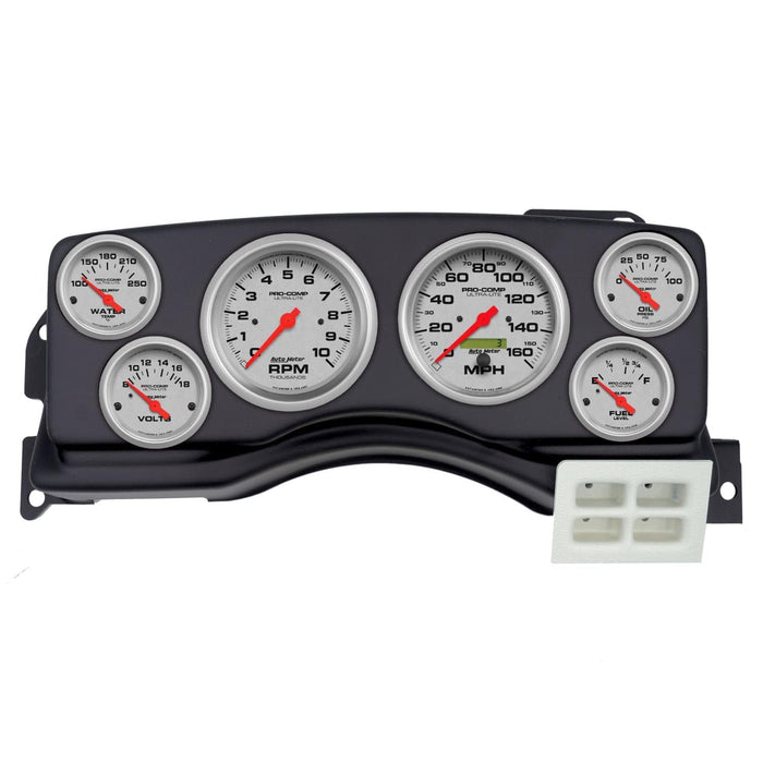 AutoMeter AutoMeter Ultra-Lite Instrument Clusters 2924-13 Autofit