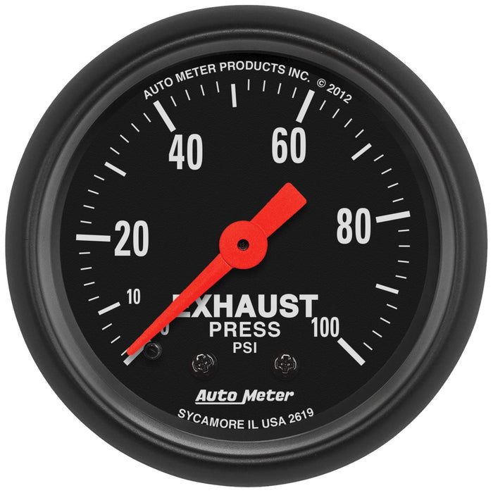 AutoMeter AutoMeter Z-Series Analog Gauges 2619 Autofit